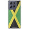 Jamaica Flag Distressed Moto G Stylus 5G (2025) Clear Case